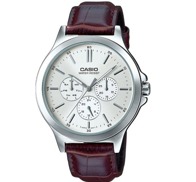 Купити ГОДИННИК CASIO MTP-V300L-7AUDF ⌚ Наручні годинники на fabrikachasov.com ⭐ Безкоштовна доставка по Україні від 3000 грн ✈ Гарантія ✔ 10.000 моделей. Знижки!