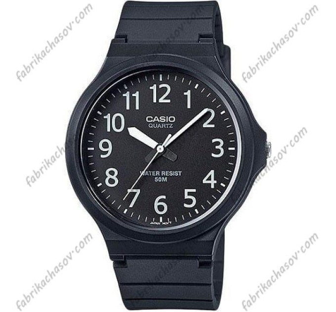 Купить Часы CASIO MW-240-1BVDF ⌚ Наручные часы на fabrikachasov.com ⭐ Бесплатная доставка по Украине от 3000 грн ✈ Гарантия ✔ 10.000 моделей часов лучших брендов!