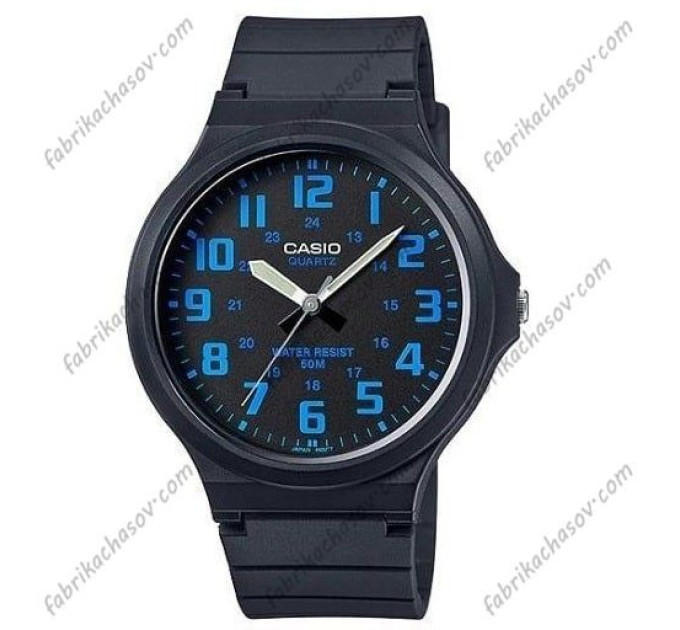 Купить Часы CASIO MW-240-2BVDF ⌚ Наручные часы на fabrikachasov.com ⭐ Бесплатная доставка по Украине от 3000 грн ✈ Гарантия ✔ 10.000 моделей часов лучших брендов!