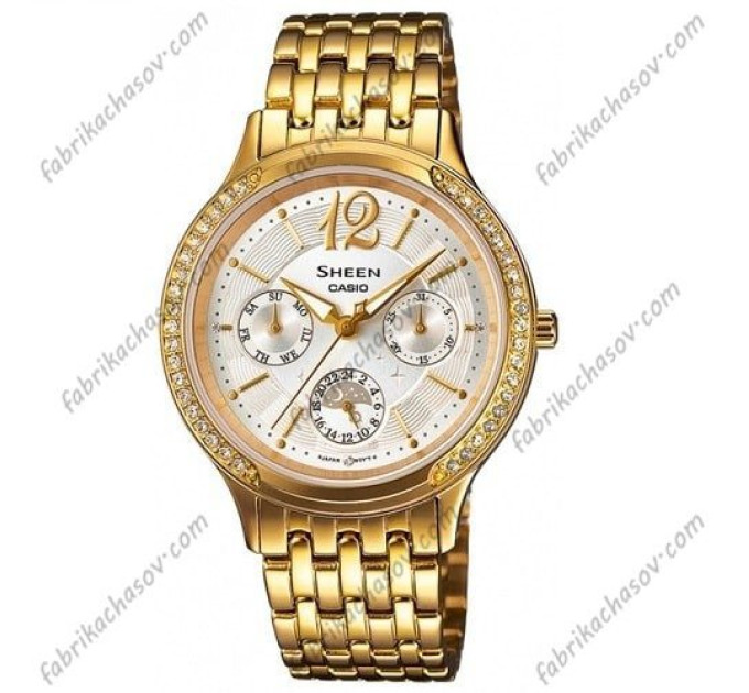 Купити ГОДИННИК CASIO SHE-3030GD-7AUER ⌚ Наручні годинники на fabrikachasov.com ⭐ Безкоштовна доставка по Україні від 3000 грн ✈ Гарантія ✔ 10.000 моделей годинників кращих брендів!