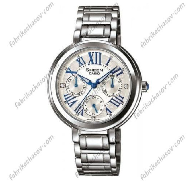 Купити ГОДИННИК CASIO SHE-3034D-7AUER ⌚ Наручні годинники на fabrikachasov.com ⭐ Безкоштовна доставка по Україні від 3000 грн ✈ Гарантія ✔ 10.000 моделей. Знижки!