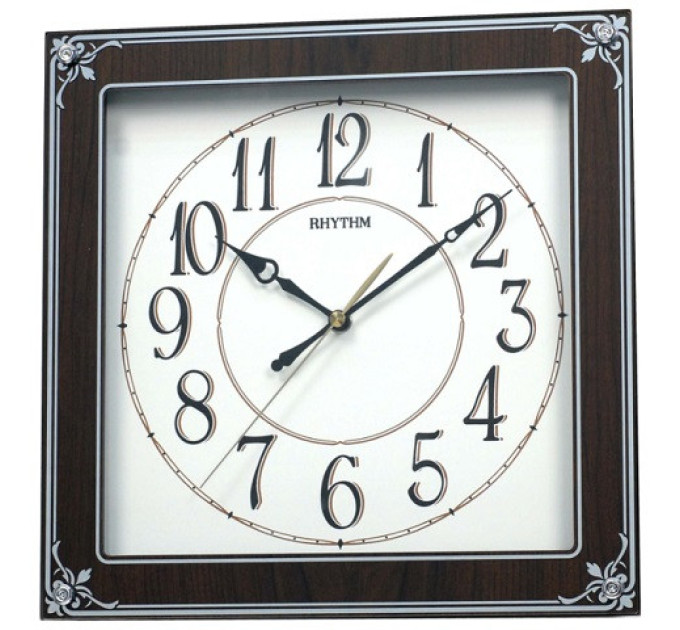 Купить Настенные часы RHYTHM CMG112NR06 ⌚ Наручные часы на fabrikachasov.com ⭐ Бесплатная доставка по Украине от 3000 грн ✈ Гарантия ✔ 10.000 моделей часов лучших брендов!