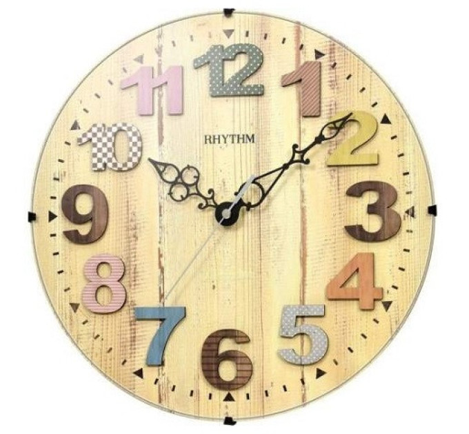 Купить Настенные часы RHYTHM CMG117NR06 ⌚ Наручные часы на fabrikachasov.com ⭐ Бесплатная доставка по Украине от 3000 грн ✈ Гарантия ✔ 10.000 моделей часов лучших брендов!