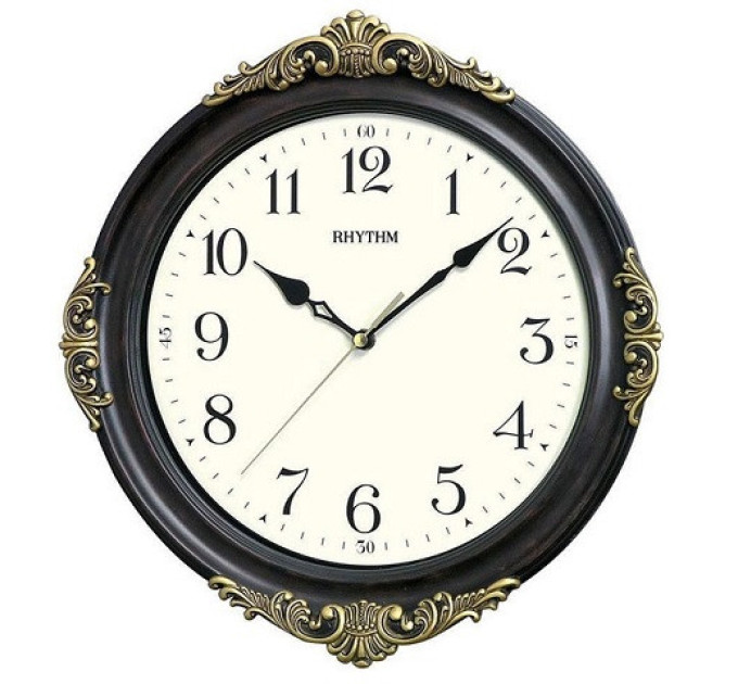 Купить Настенные часы RHYTHM CMG433NR06 ⌚ Наручные часы на fabrikachasov.com ⭐ Бесплатная доставка по Украине от 3000 грн ✈ Гарантия ✔ 10.000 моделей часов лучших брендов!