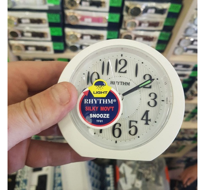Купить Будильник RHYTHM CRE839NR03 ⌚ Наручные часы на fabrikachasov.com ⭐ Бесплатная доставка по Украине от 3000 грн ✈ Гарантия ✔ 10.000 моделей часов лучших брендов!