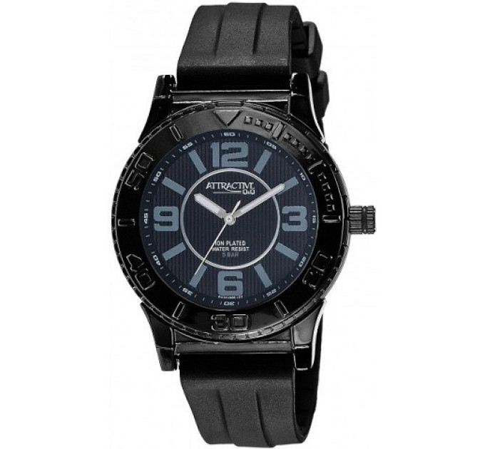 Купити ГОДИННИК Q&Q ATTRACTIVE DA34J505Y ⌚ Наручні годинники на fabrikachasov.com ⭐ Безкоштовна доставка по Україні від 3000 грн ✈ Гарантія ✔ 10.000 моделей. Знижки!