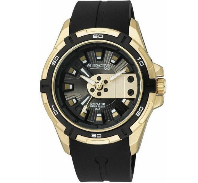 Купити ГОДИННИК Q&Q ATTRACTIVE DA54J102Y ⌚ Наручні годинники на fabrikachasov.com ⭐ Безкоштовна доставка по Україні від 3000 грн ✈ Гарантія ✔ 10.000 моделей. Знижки!