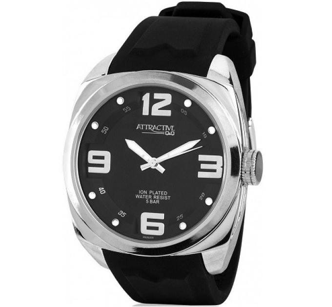 Купити ГОДИННИК Q&Q ATTRACTIVE DB28J305Y ⌚ Наручні годинники на fabrikachasov.com ⭐ Безкоштовна доставка по Україні від 3000 грн ✈ Гарантія ✔ 10.000 моделей. Знижки!