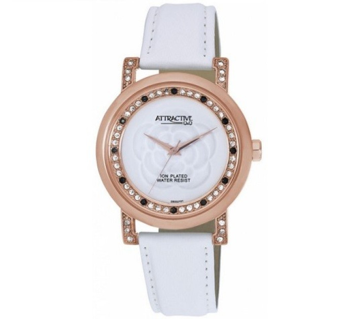 Купити ГОДИННИК Q&Q ATTRACTIVE DB33J101Y ⌚ Наручні годинники на fabrikachasov.com ⭐ Безкоштовна доставка по Україні від 3000 грн ✈ Гарантія ✔ 10.000 моделей. Знижки!