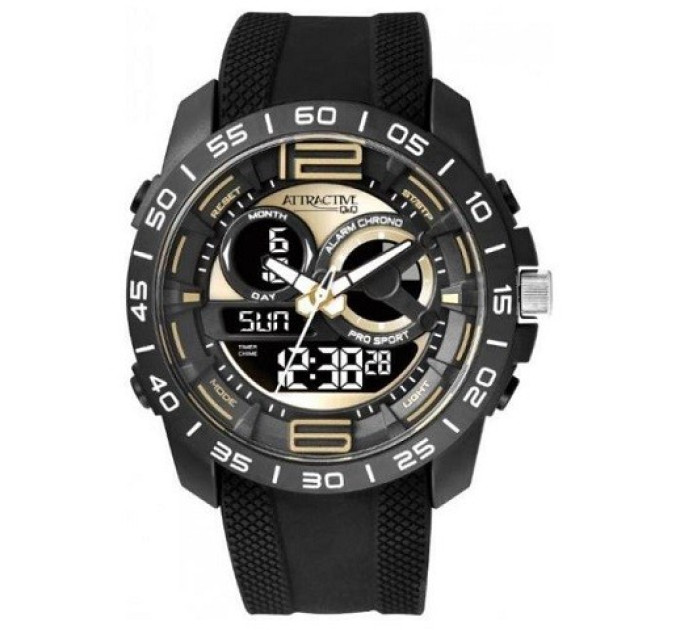 Купить Часы Q&Q ATTRACTIVE DE11J502Y ⌚ Наручные часы на fabrikachasov.com ⭐ Бесплатная доставка по Украине от 3000 грн ✈ Гарантия ✔ 10.000 моделей часов лучших брендов!
