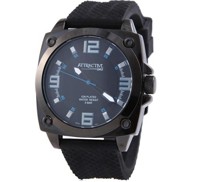 Купити ГОДИННИК Q&Q ATTRACTIVE DF06J525Y ⌚ Наручні годинники на fabrikachasov.com ⭐ Безкоштовна доставка по Україні від 3000 грн ✈ Гарантія ✔ 10.000 моделей годинників кращих брендів!