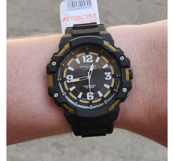 Купити ГОДИННИК Q&Q ATTRACTIVE DG06J004Y ⌚ Наручні годинники на fabrikachasov.com ⭐ Безкоштовна доставка по Україні від 3000 грн ✈ Гарантія ✔ 10.000 моделей. Знижки!