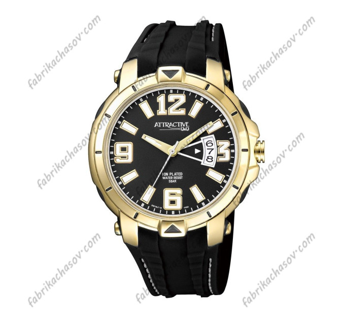 Купити ГОДИННИК Q&Q ATTRACTIVE DG16J115Y ⌚ Наручні годинники на fabrikachasov.com ⭐ Безкоштовна доставка по Україні від 3000 грн ✈ Гарантія ✔ 10.000 моделей. Знижки!