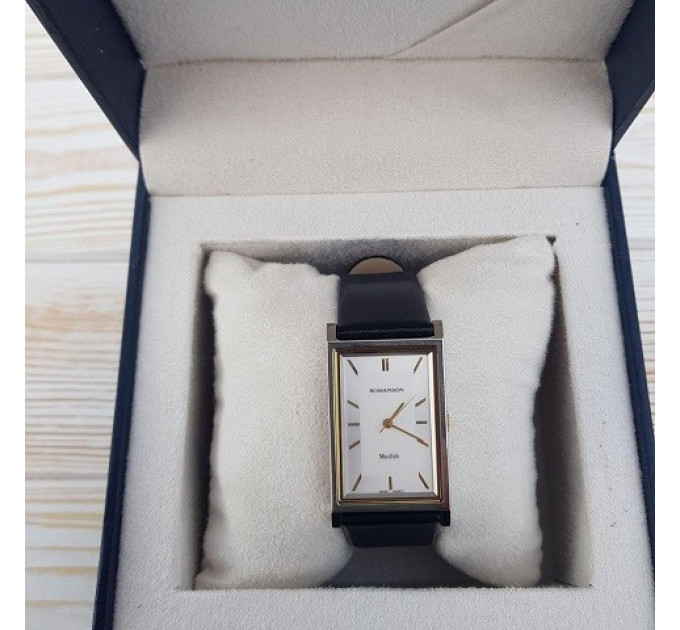 Купити ГОДИННИК ROMANSON DL3124MM1CAS1G ⌚ Наручні годинники на fabrikachasov.com ⭐ Безкоштовна доставка по Україні від 3000 грн ✈ Гарантія ✔ 10.000 моделей. Знижки!