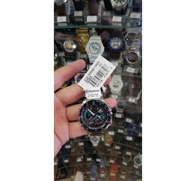 Купити ГОДИННИК CASIO ECB-900DB-1BER ⌚ Наручні годинники на fabrikachasov.com ⭐ Безкоштовна доставка по Україні від 3000 грн ✈ Гарантія ✔ 10.000 моделей годинників кращих брендів!
