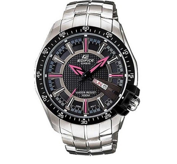 Купити ГОДИННИК CASIO EF-130D-1A4VDF ⌚ Наручні годинники на fabrikachasov.com ⭐ Безкоштовна доставка по Україні від 3000 грн ✈ Гарантія ✔ 10.000 моделей. Знижки!