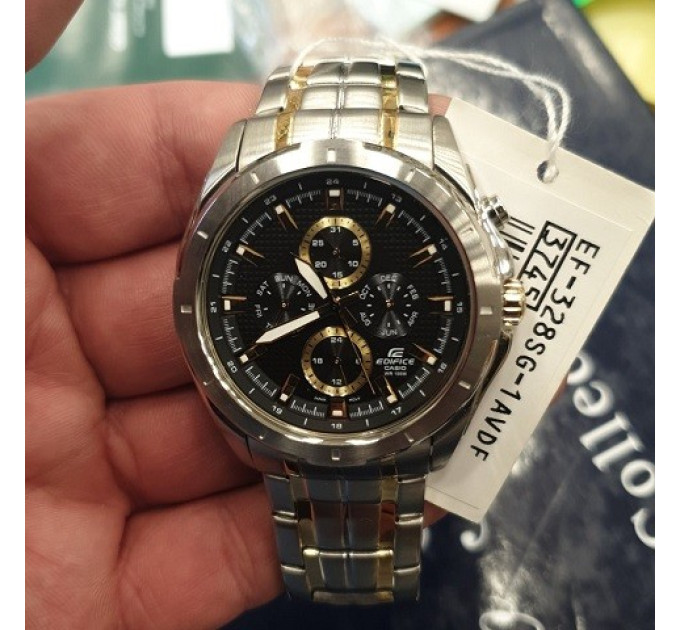 Купити ГОДИННИК CASIO EF-328SG-1AV ⌚ Наручні годинники на fabrikachasov.com ⭐ Безкоштовна доставка по Україні від 3000 грн ✈ Гарантія ✔ 10.000 моделей. Знижки!