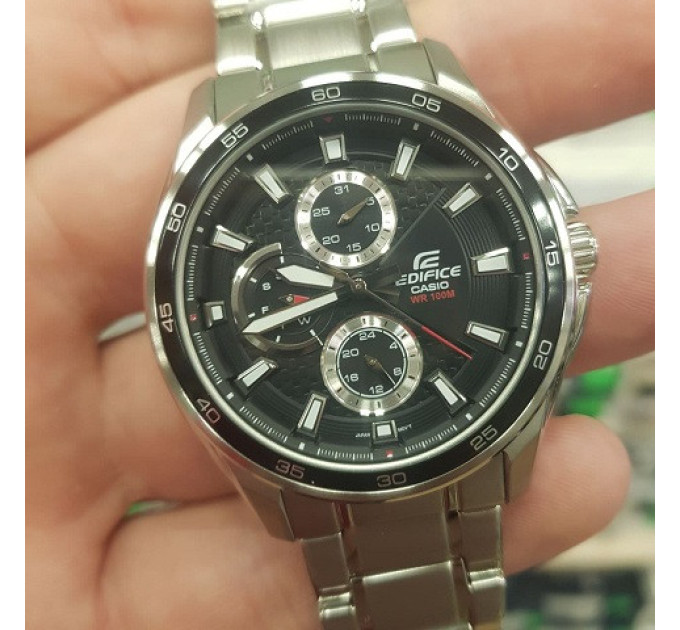 Купити ГОДИННИК CASIO EF-334D-1AVUDF ⌚ Наручні годинники на fabrikachasov.com ⭐ Безкоштовна доставка по Україні від 3000 грн ✈ Гарантія ✔ 10.000 моделей годинників кращих брендів!