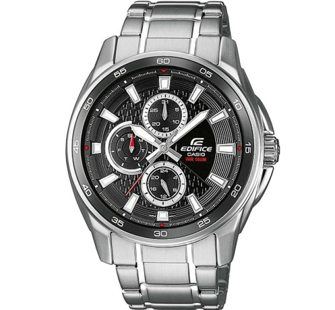 Купити ГОДИННИК CASIO EF-334D-1AVUDF ⌚ Наручні годинники на fabrikachasov.com ⭐ Безкоштовна доставка по Україні від 3000 грн ✈ Гарантія ✔ 10.000 моделей годинників кращих брендів!