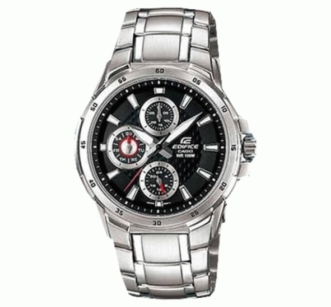 Купити ГОДИННИК CASIO EF-337D-1AVD ⌚ Наручні годинники на fabrikachasov.com ⭐ Безкоштовна доставка по Україні від 3000 грн ✈ Гарантія ✔ 10.000 моделей годинників кращих брендів!