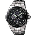 Купить Часы CASIO EF-340SB-1A1V ⌚ Наручные часы на fabrikachasov.com ⭐ Бесплатная доставка по Украине от 3000 грн ✈ Гарантия ✔ 10.000 моделей часов лучших брендов!