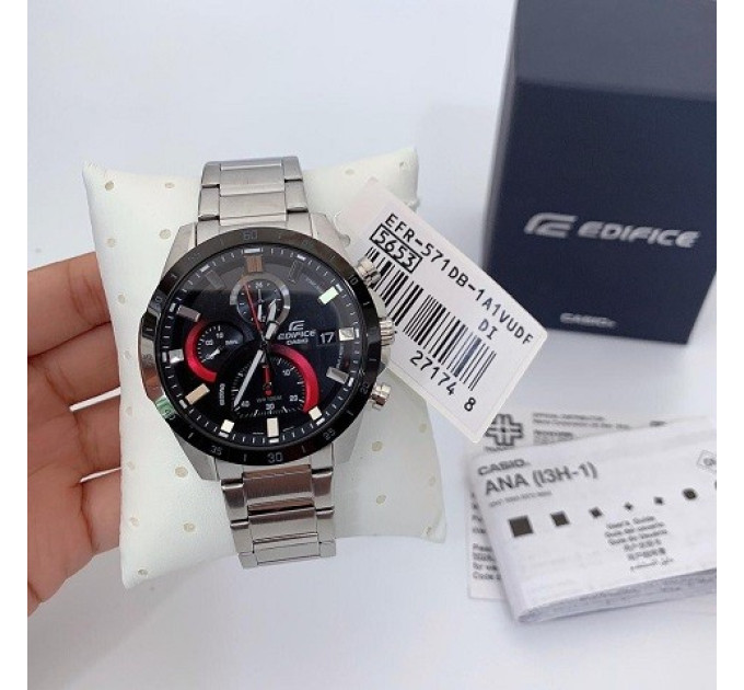 Купити ГОДИННИК CASIO EFR-571DB-1A1VUEF ⌚ Наручні годинники на fabrikachasov.com ⭐ Безкоштовна доставка по Україні від 3000 грн ✈ Гарантія ✔ 10.000 моделей. Знижки!