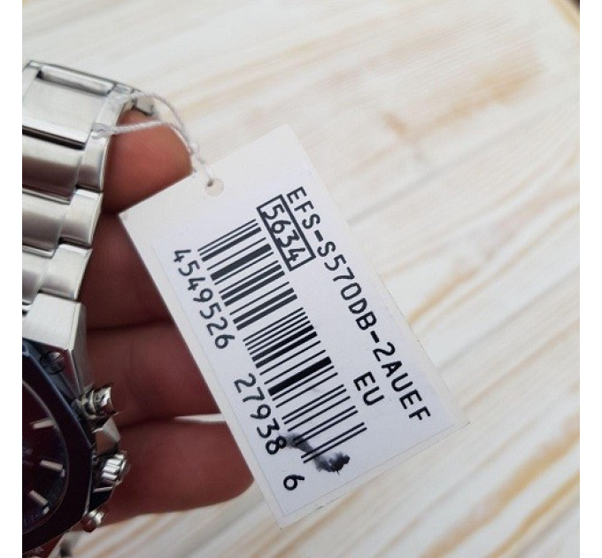 Купити ГОДИННИК CASIO EFS-S570DB-2AU ⌚ Наручні годинники на fabrikachasov.com ⭐ Безкоштовна доставка по Україні від 3000 грн ✈ Гарантія ✔ 10.000 моделей годинників кращих брендів!