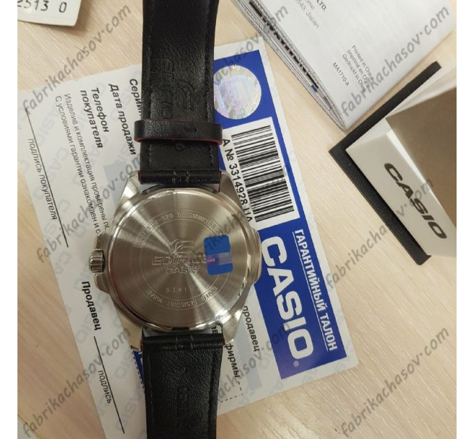 Купити ГОДИННИК CASIO EFV-120BL-1AVUEF ⌚ Наручні годинники на fabrikachasov.com ⭐ Безкоштовна доставка по Україні від 3000 грн ✈ Гарантія ✔ 10.000 моделей годинників кращих брендів!