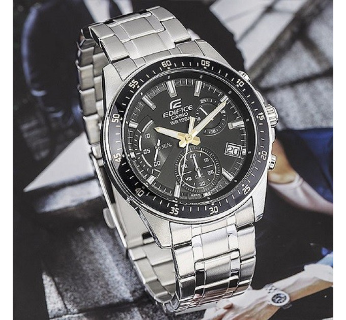 Купити ГОДИННИК CASIO EFV-540D-1A9VUEF ⌚ Наручні годинники на fabrikachasov.com ⭐ Безкоштовна доставка по Україні від 3000 грн ✈ Гарантія ✔ 10.000 моделей годинників кращих брендів!