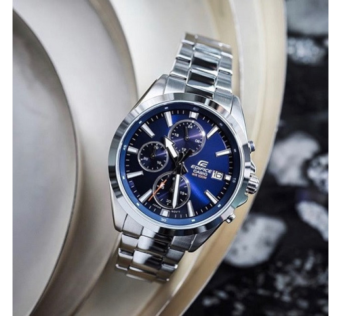 Купити ГОДИННИК CASIO EFV-560D-2AVUEF ⌚ Наручні годинники на fabrikachasov.com ⭐ Безкоштовна доставка по Україні від 3000 грн ✈ Гарантія ✔ 10.000 моделей годинників кращих брендів!
