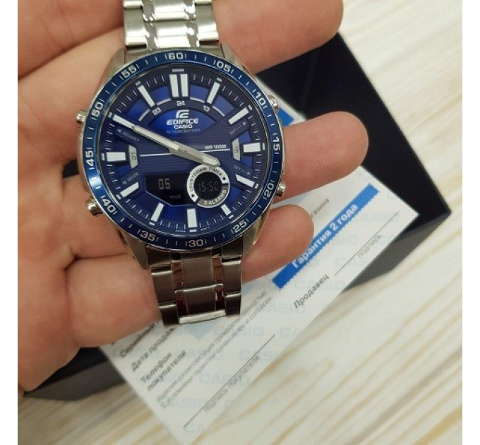 Купити ГОДИННИК CASIO EFV-C100D-2AVEF ⌚ Наручні годинники на fabrikachasov.com ⭐ Безкоштовна доставка по Україні від 3000 грн ✈ Гарантія ✔ 10.000 моделей. Знижки!