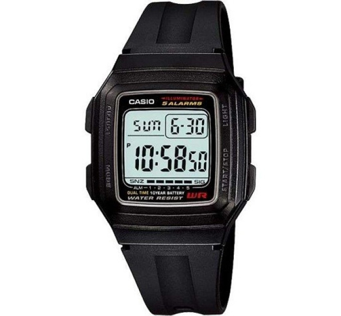 Купить Часы CASIO F-201WA-1ADF ⌚ Наручные часы на fabrikachasov.com ⭐ Бесплатная доставка по Украине от 3000 грн ✈ Гарантия ✔ 10.000 моделей часов лучших брендов!