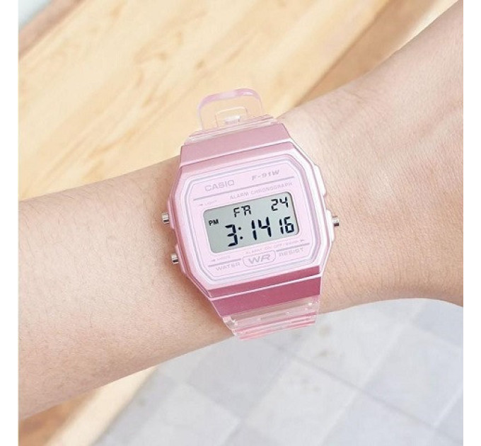 Купить Часы CASIO F-91WS-4EF ⌚ Наручные часы на fabrikachasov.com ⭐ Бесплатная доставка по Украине от 3000 грн ✈ Гарантия ✔ 10.000 моделей. Скидки!