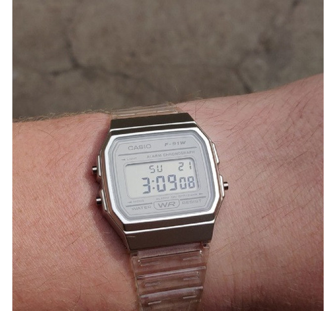 Купить Часы CASIO F-91WS-7EF ⌚ Наручные часы на fabrikachasov.com ⭐ Бесплатная доставка по Украине от 3000 грн ✈ Гарантия ✔ 10.000 моделей часов лучших брендов!