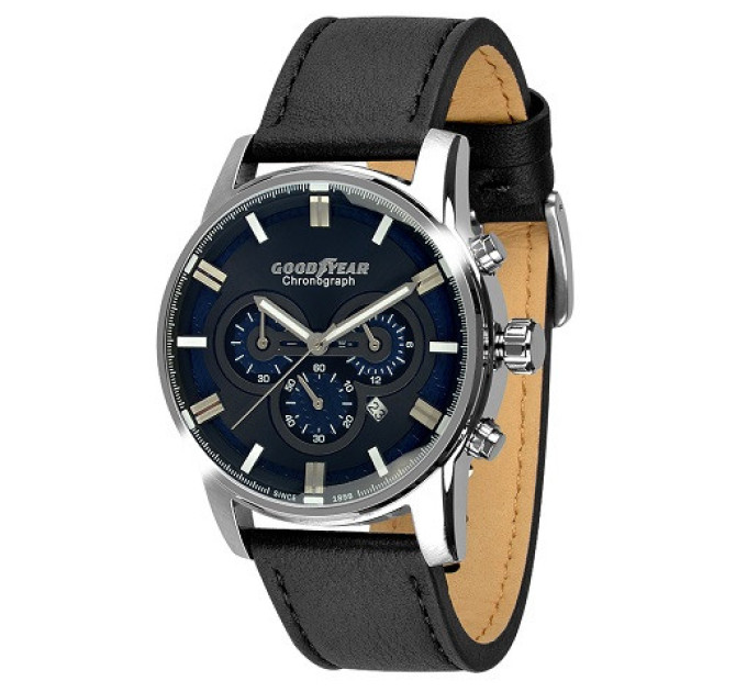 Купить Часы Goodyear G.S01221.02.04 ⌚ Наручные часы на fabrikachasov.com ⭐ Бесплатная доставка по Украине от 3000 грн ✈ Гарантия ✔ 10.000 моделей часов лучших брендов!