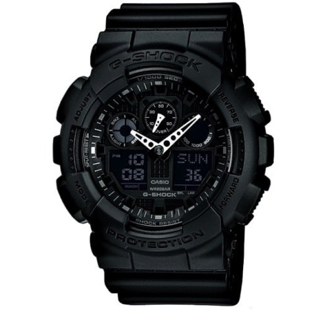 Купить Часы CASIO GA-100-1A1ER ⌚ Наручные часы на fabrikachasov.com ⭐ Бесплатная доставка по Украине от 3000 грн ✈ Гарантия ✔ 10.000 моделей часов лучших брендов!