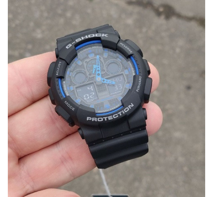 Купити ГОДИННИК CASIO GA-100-1A2ER ⌚ Наручні годинники на fabrikachasov.com ⭐ Безкоштовна доставка по Україні від 3000 грн ✈ Гарантія ✔ 10.000 моделей годинників кращих брендів!