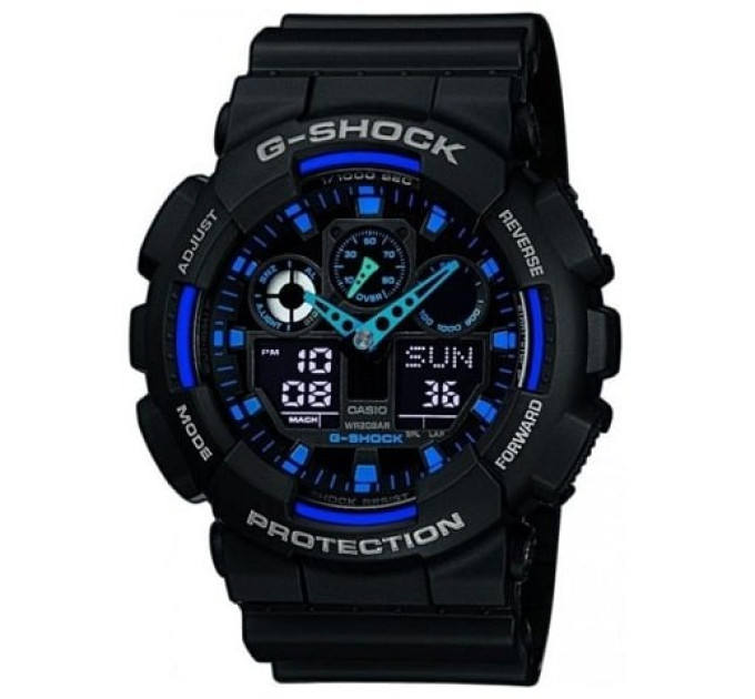 Купити ГОДИННИК CASIO GA-100-1A2ER ⌚ Наручні годинники на fabrikachasov.com ⭐ Безкоштовна доставка по Україні від 3000 грн ✈ Гарантія ✔ 10.000 моделей годинників кращих брендів!