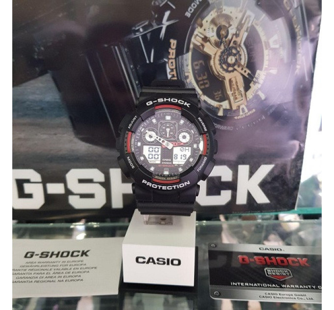 Купить Часы CASIO GA-100-1A4ER ⌚ Наручные часы на fabrikachasov.com ⭐ Бесплатная доставка по Украине от 3000 грн ✈ Гарантия ✔ 10.000 моделей. Скидки!