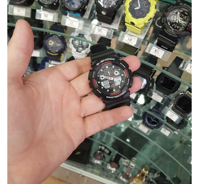 Купить Часы CASIO GA-100-1A4ER ⌚ Наручные часы на fabrikachasov.com ⭐ Бесплатная доставка по Украине от 3000 грн ✈ Гарантия ✔ 10.000 моделей. Скидки!