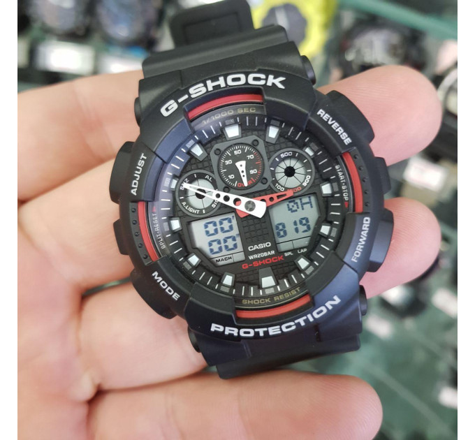 Купить Часы CASIO GA-100-1A4ER ⌚ Наручные часы на fabrikachasov.com ⭐ Бесплатная доставка по Украине от 3000 грн ✈ Гарантия ✔ 10.000 моделей. Скидки!