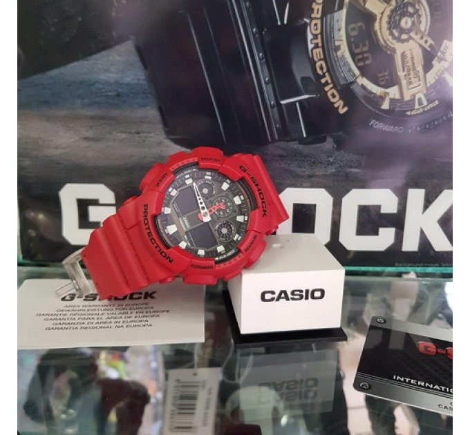 Купити ГОДИННИК CASIO GA-100B-4AER ⌚ Наручні годинники на fabrikachasov.com ⭐ Безкоштовна доставка по Україні від 3000 грн ✈ Гарантія ✔ 10.000 моделей годинників кращих брендів!