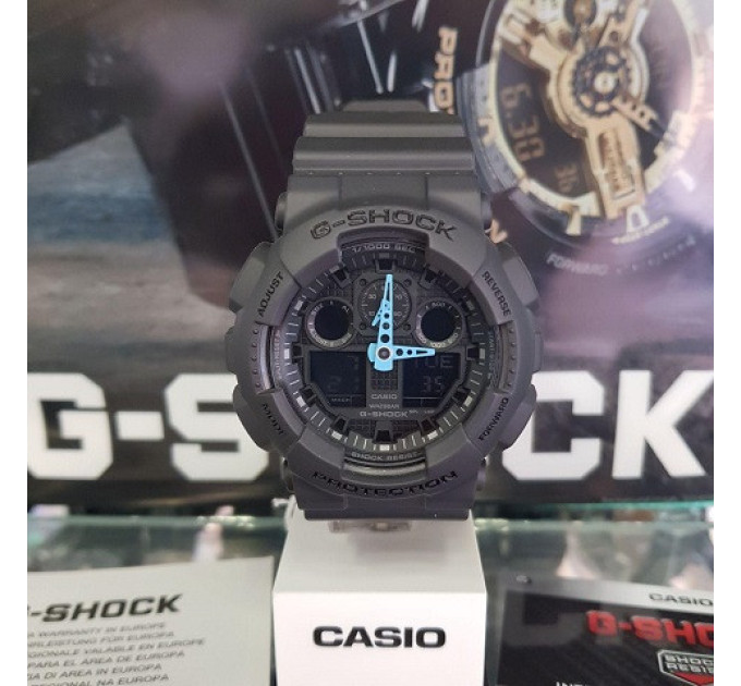 Купить Часы Casio GA-100C-8AER ⌚ Наручные часы на fabrikachasov.com ⭐ Бесплатная доставка по Украине от 3000 грн ✈ Гарантия ✔ 10.000 моделей. Скидки!