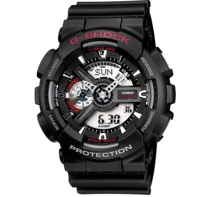 Купить Часы CASIO GA-110-1AER ⌚ Наручные часы на fabrikachasov.com ⭐ Бесплатная доставка по Украине от 3000 грн ✈ Гарантия ✔ 10.000 моделей часов лучших брендов!
