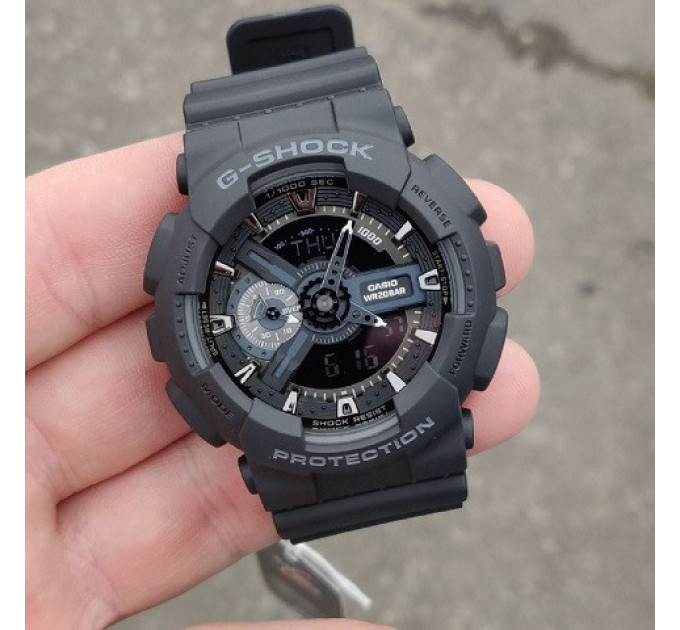 Купити ГОДИННИК CASIO GA-110-1BER ⌚ Наручні годинники на fabrikachasov.com ⭐ Безкоштовна доставка по Україні від 3000 грн ✈ Гарантія ✔ 10.000 моделей годинників кращих брендів!