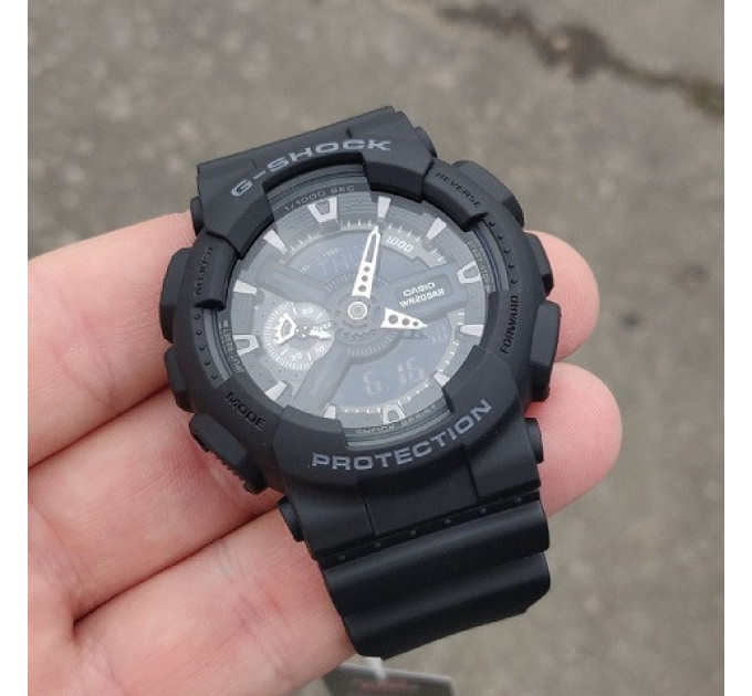 Купити ГОДИННИК CASIO GA-110-1BER ⌚ Наручні годинники на fabrikachasov.com ⭐ Безкоштовна доставка по Україні від 3000 грн ✈ Гарантія ✔ 10.000 моделей годинників кращих брендів!