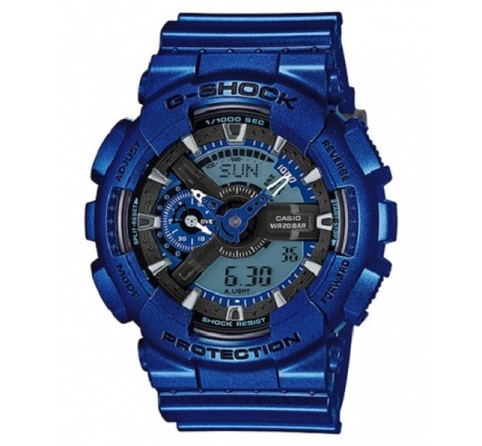 Купити ГОДИННИК CASIO GA-110NM-2AER ⌚ Наручні годинники на fabrikachasov.com ⭐ Безкоштовна доставка по Україні від 3000 грн ✈ Гарантія ✔ 10.000 моделей. Знижки!