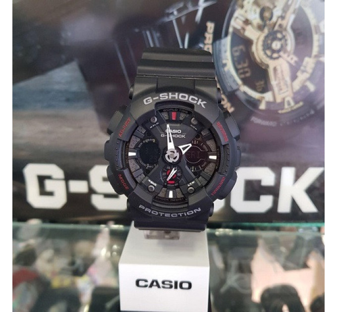 Купить Часы Casio GA-120-1AER ⌚ Наручные часы на fabrikachasov.com ⭐ Бесплатная доставка по Украине от 3000 грн ✈ Гарантия ✔ 10.000 моделей часов лучших брендов!