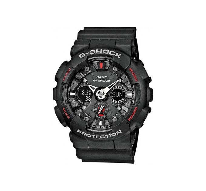 Купить Часы Casio GA-120-1AER ⌚ Наручные часы на fabrikachasov.com ⭐ Бесплатная доставка по Украине от 3000 грн ✈ Гарантия ✔ 10.000 моделей часов лучших брендов!