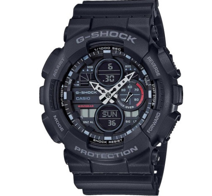 Купить Часы CASIO GA-140-1A1ER ⌚ Наручные часы на fabrikachasov.com ⭐ Бесплатная доставка по Украине от 3000 грн ✈ Гарантия ✔ 10.000 моделей. Скидки!